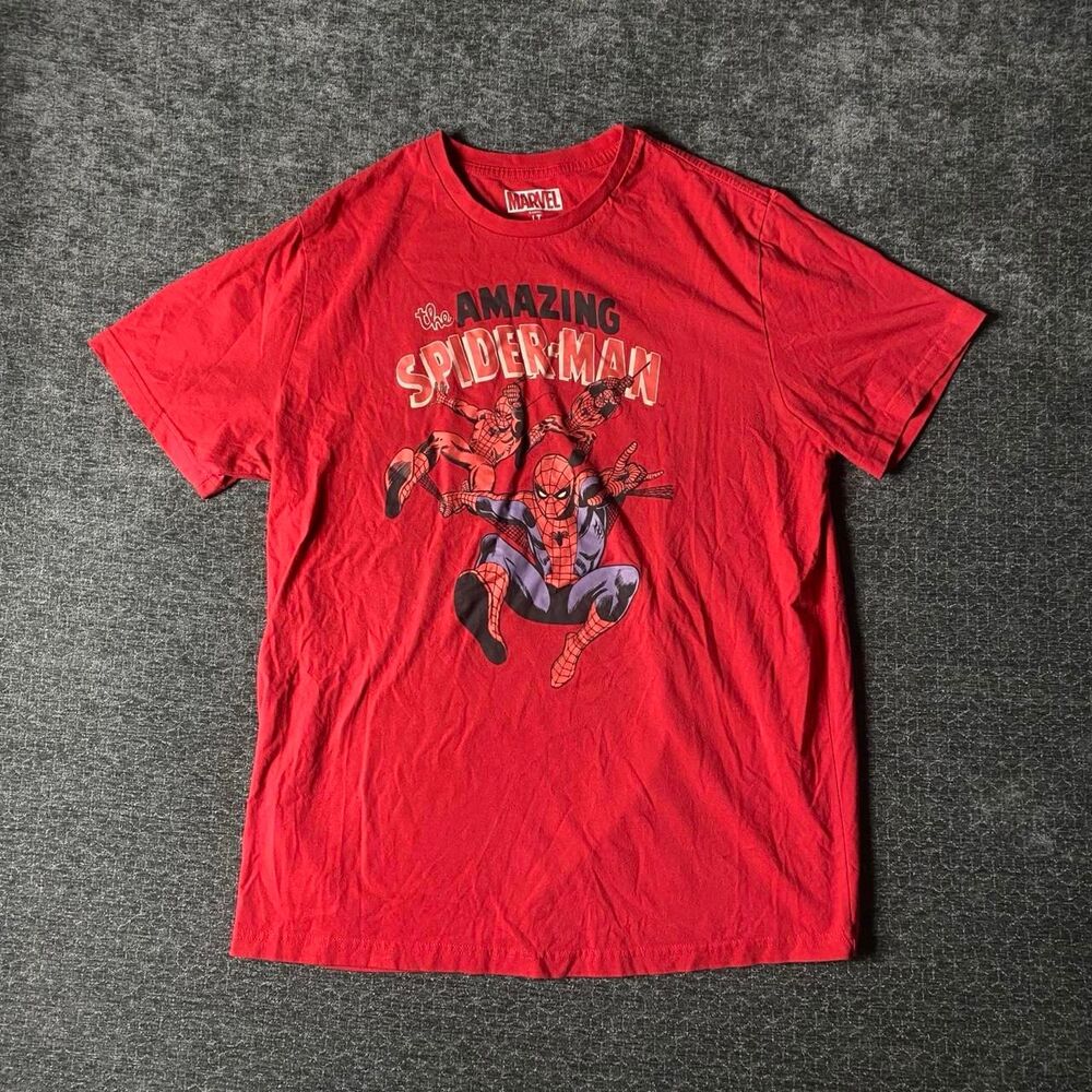 Marvel Men's Red T-shirt